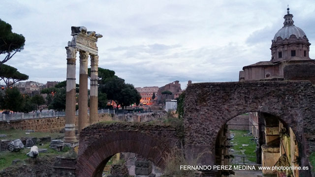Foro di Cesare, Roma, Italia 640w