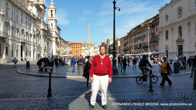 Piazza Navona, Plaza Navona, Roma, Italia 640w