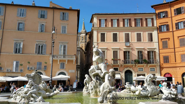 Piazza Navona, Plaza Navona, Roma, Italia 640w