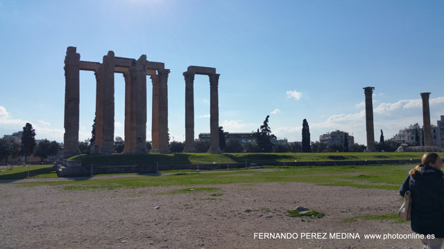 Templo de Zeus Olímpico Athens, Grecia 640w