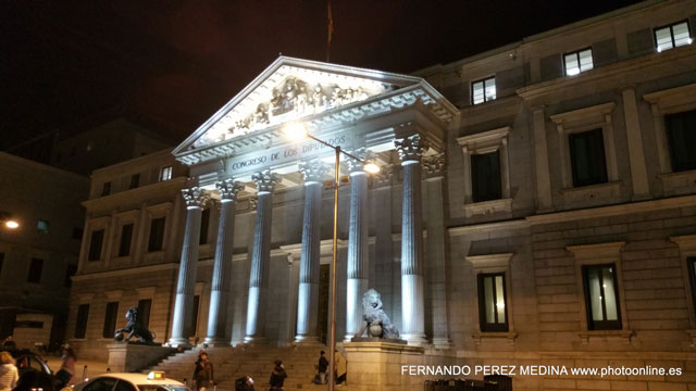 Congreso de los Diputados, Calle de Floridablanca, Madrid 640w