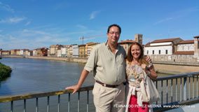 Ponte della Fortezza, Pisa, Italia