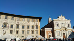 Palazzo della Carovana, Piazza dei Cavalieri, Pisa, Italia