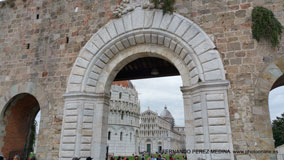 Piazza dei Miracoli, Piazza del Duomo, Pisa, Italia