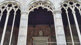 Il Camposanto, Piazza del Duomo, Pisa, Italia
