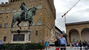 Piazza della Signoria, Florencia, Italia