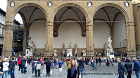 Piazza della Signoria, Florencia, Italia