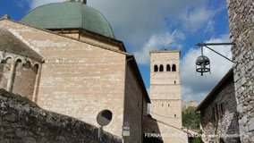 Via del Torrione, Asis, Italia