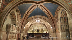 Basilica di San Francesco d'Assisi, Asis, Italia