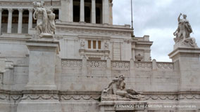 Plaza de Venecia, Roma, Italia