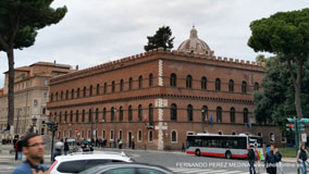 Plaza de Venecia, Roma, Italia