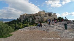 Areopagus Hill, Theorias, Atenas, Grecia