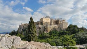 Areopagus Hill, Theorias, Atenas, Grecia