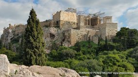 Areopagus Hill, Theorias, Atenas, Grecia