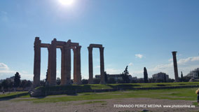 Templo de Zeus Olímpico Athens, Grecia