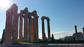 Templo de Zeus Olímpico Athens, Grecia