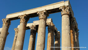 Templo de Zeus Olímpico Athens, Grecia