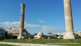 Templo de Zeus Olímpico Athens, Grecia