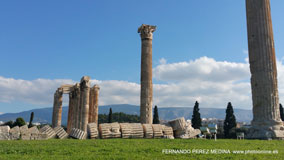 Templo de Zeus Olímpico Athens, Grecia