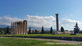 Templo de Zeus Olímpico Athens, Grecia