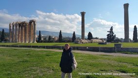 Templo de Zeus Olímpico Athens, Grecia