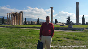 Templo de Zeus Olímpico Athens, Grecia