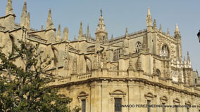 Plaza del Triunfo, Sevilla, España
