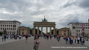 Puerta de Brandenburgo, Berlín, Alemania