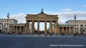 Puerta de Brandenburgo, Belin, Alemania