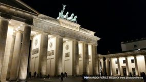 Puerta de Brandenburgo, Berlín, Alemania