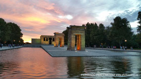 Templo de Debod, Madrid, España