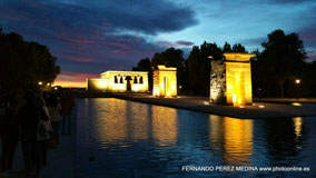 Templo de Debod, Madrid, España