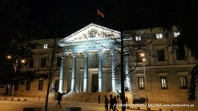 Congreso de los Diputados, Calle de Floridablanca, Madrid